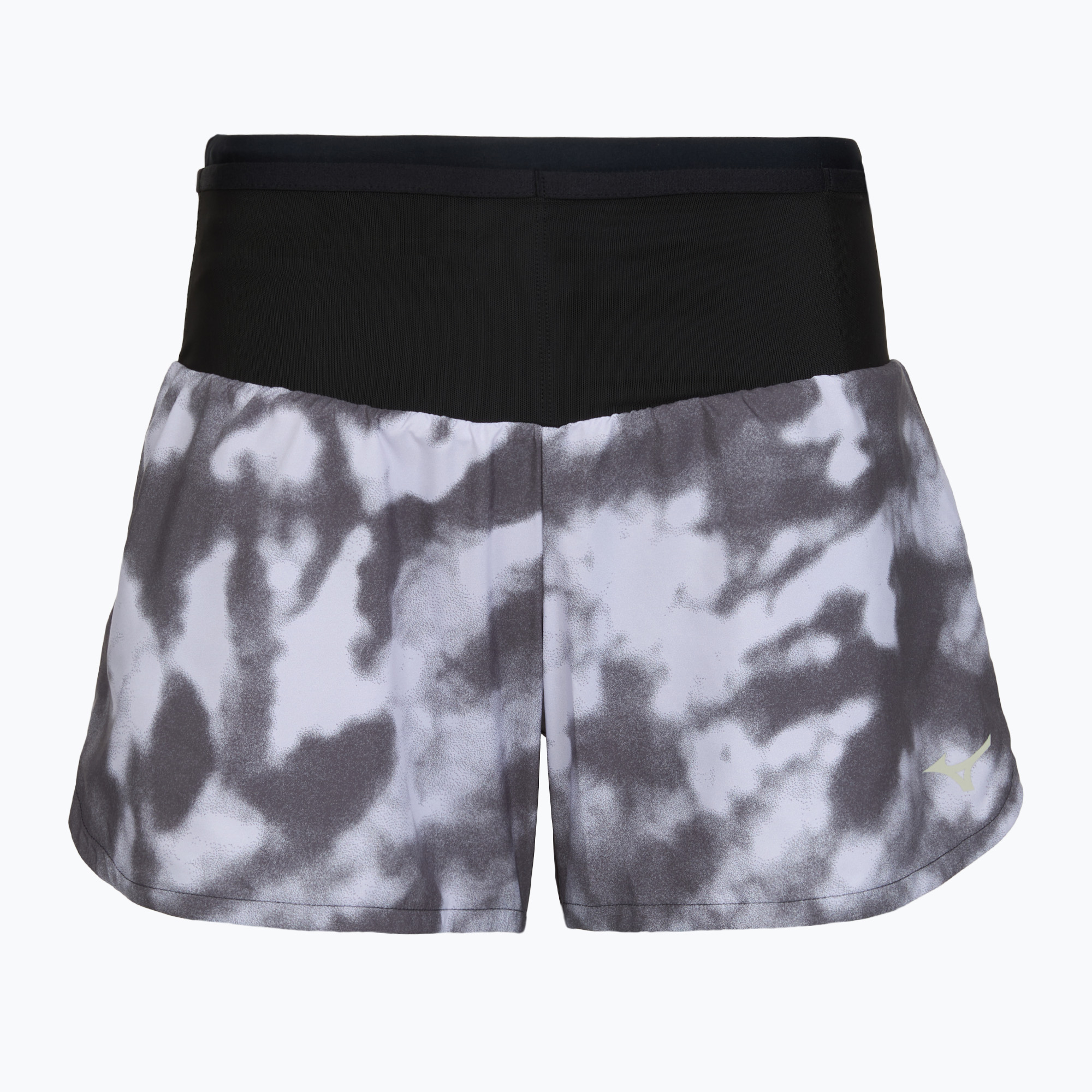 Pantaloncini da corsa da donna Mizuno Multi Pocket Graphic gekko