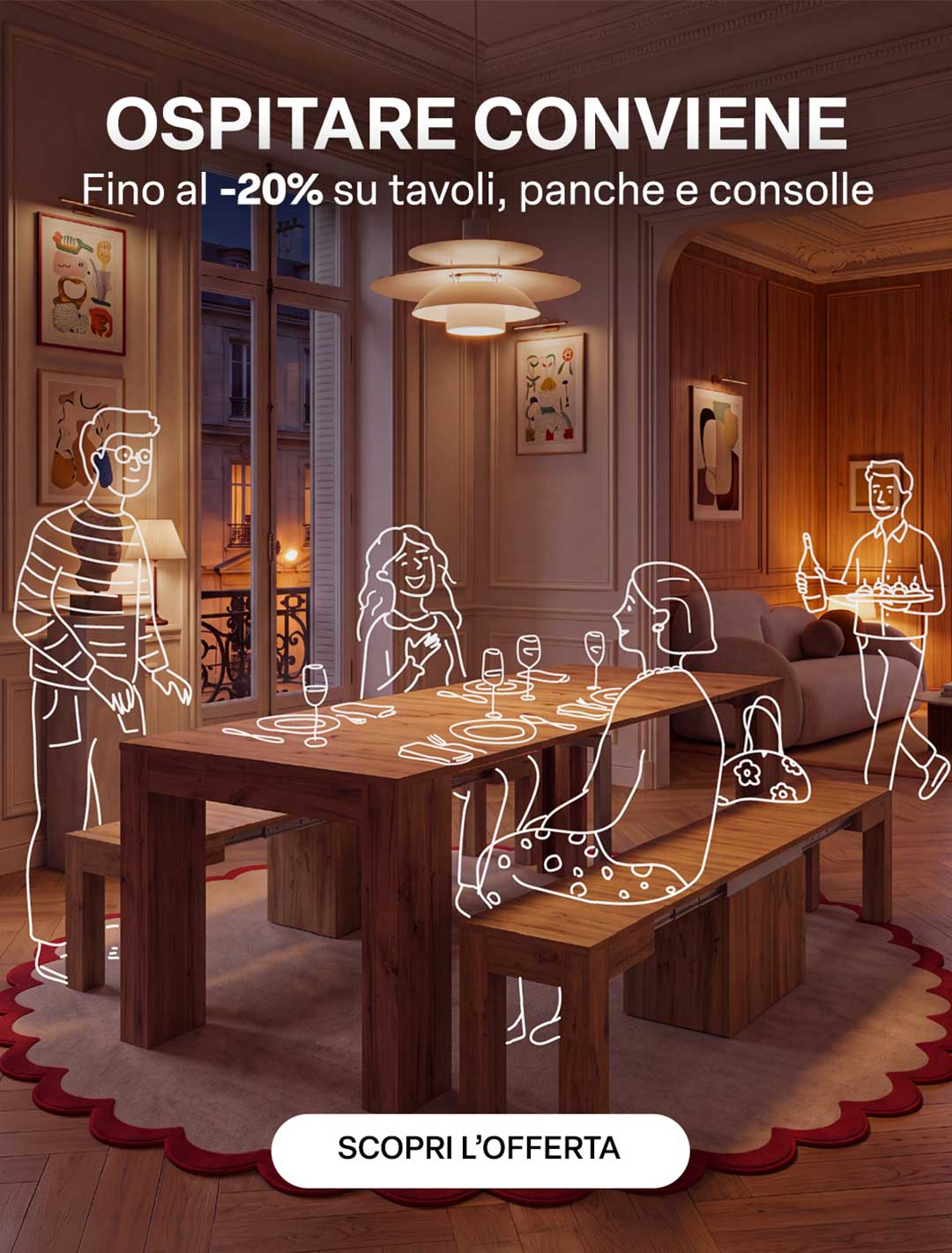 Mobili Fiver - Ospitare conviene