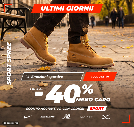 Fine degli sconti eccezionali!