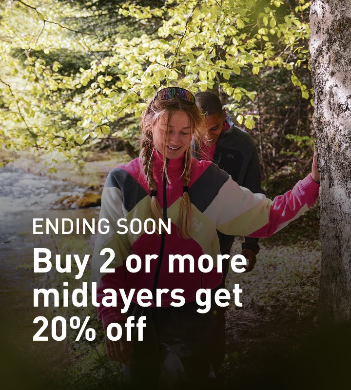 Ending Soon - Buy 2 or more midlayers get 20% off