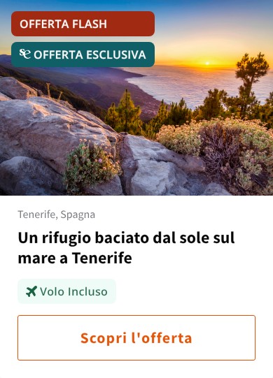 Un rifugio baciato dal sole sul mare a Tenerife