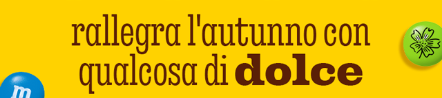 PERSONALIZZA I TUOI M&M'S