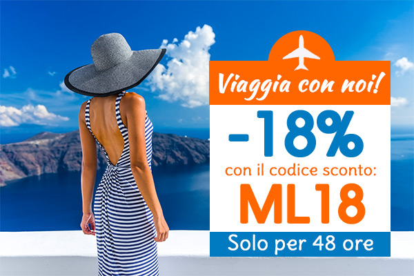 Sconto del 18% sulle polizze Viaggi Sicuri
