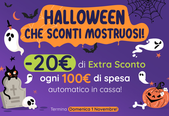 HALLOWEEN: CHE SCONTI MOSTRUOSI