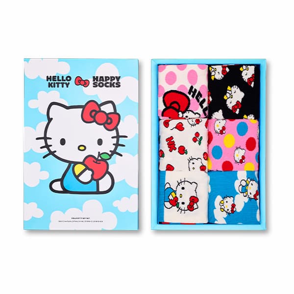 Hello Kitty 6-Pack Socks Gift Set