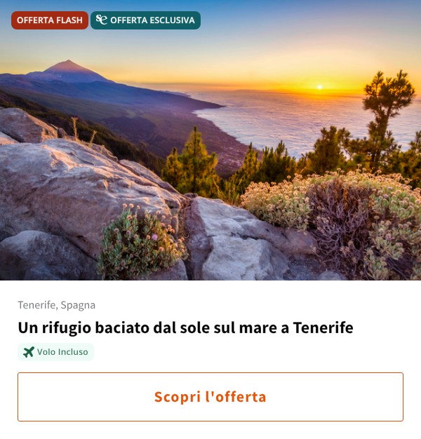 Un rifugio baciato dal sole sul mare a Tenerife