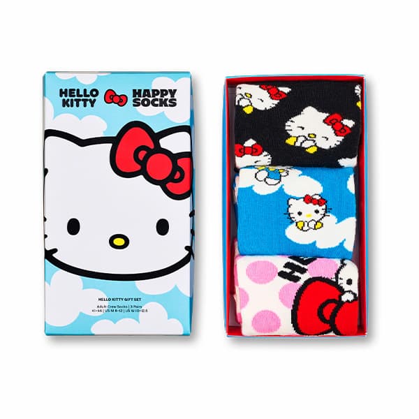 Hello Kitty 3-Pack Socks Gift Set