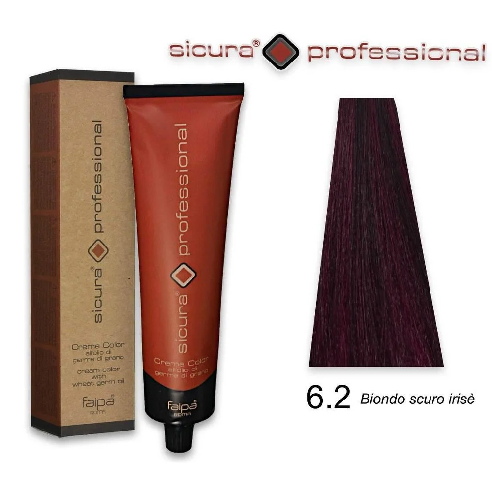 Faipa professional Sicura 6.2 120ml — Colorante capelli