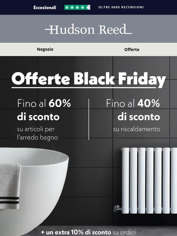 Il Black Friday è arrivato