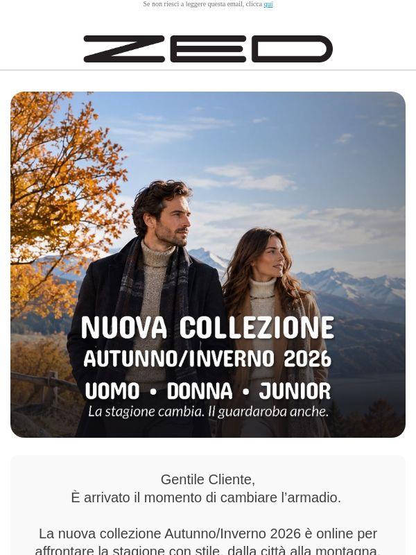 La nuova collezione Autunno/Inverno 2026 è online 🍂
