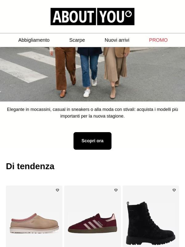 Scarpe per l'autunno