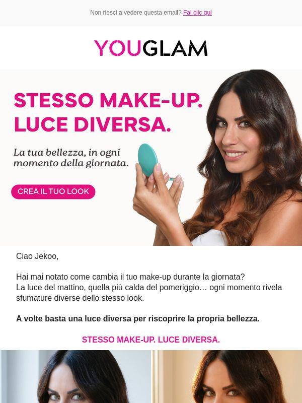 ✨ Stesso make-up, luce diversa
