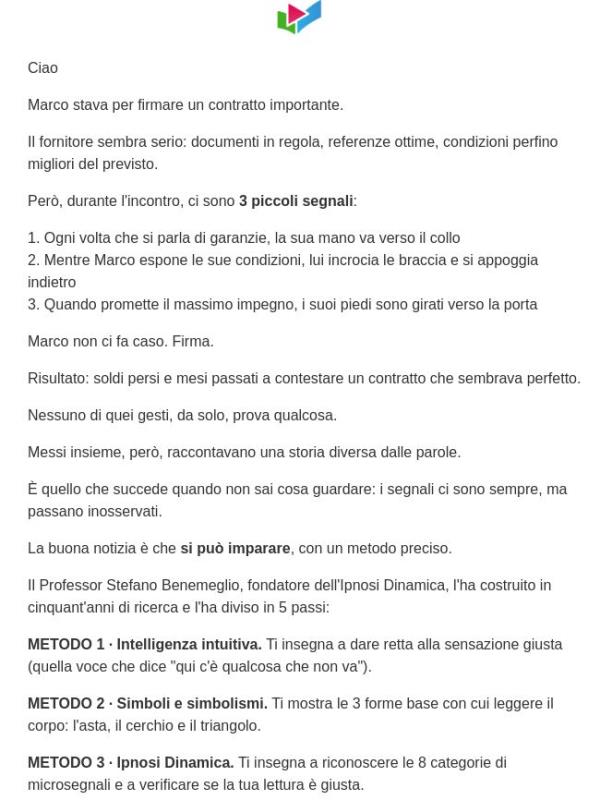 3 gesti gli sono costati 50.000€ (storia vera)
