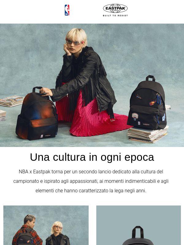 NBA x Eastpak: cultura tramandata in ogni epoca