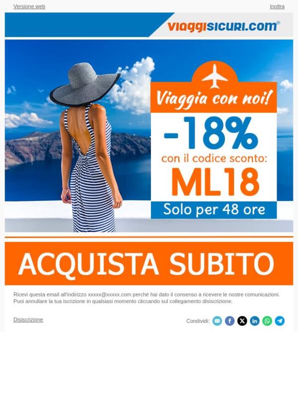 - 18% su tutte le nostre polizze!
