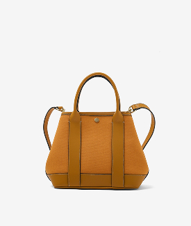 Borsa a mano Ale mini in senape