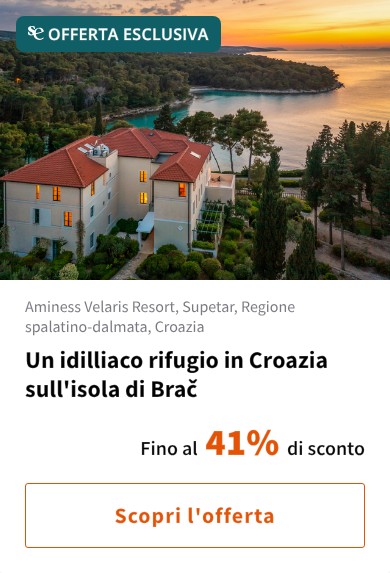 Un idilliaco rifugio in Croazia sull'isola di Brač