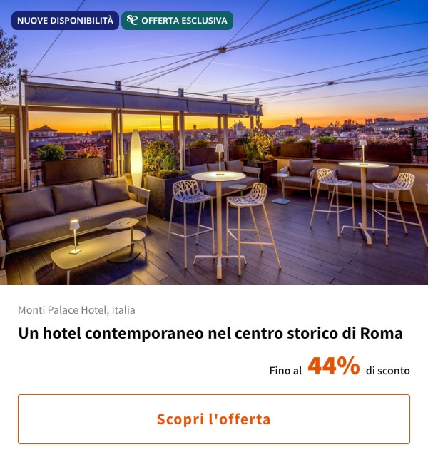 Un hotel contemporaneo nel centro storico di Roma