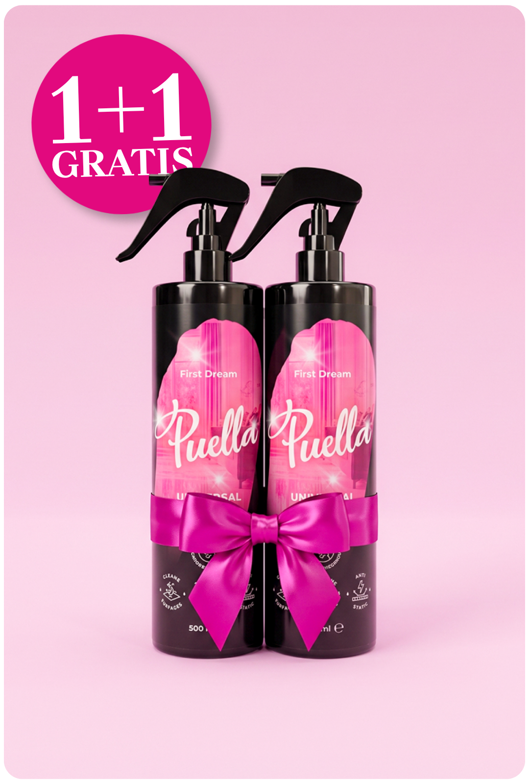 Puella Detergente universale 500 ml: 1+1 GRATIS