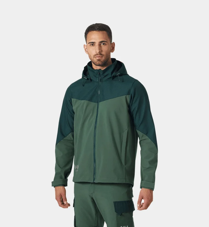 Oxford Hooded Softshell Jacket
