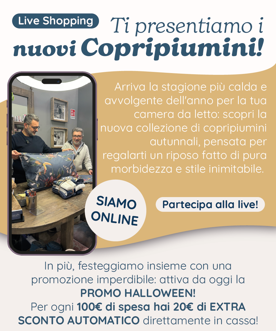 Live Shopping Copripiumini