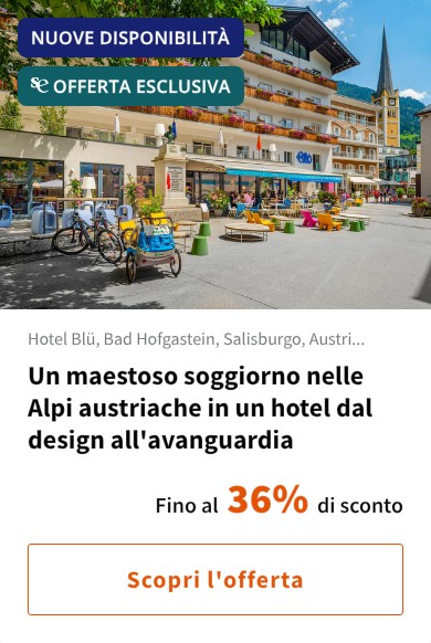 Un maestoso soggiorno nelle Alpi austriache in un hotel dal design all'avanguardia