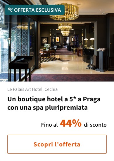 Un boutique hotel a 5* a Praga con una spa pluripremiata