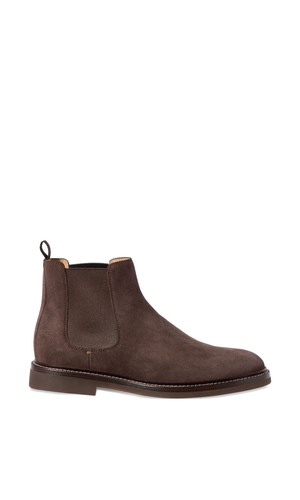 Leather chelsea boots