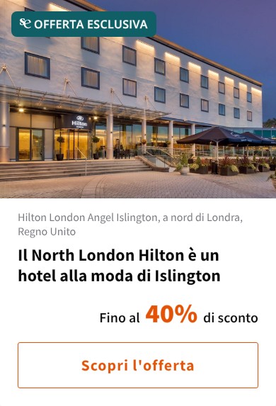 Il North London Hilton è un hotel alla moda di Islington