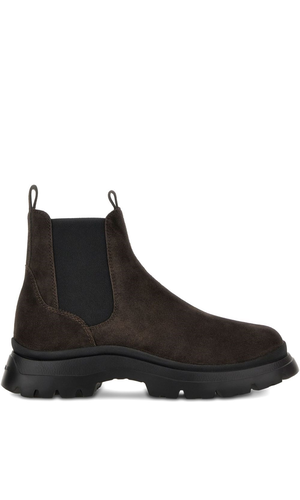 H692 leather chelsea boots