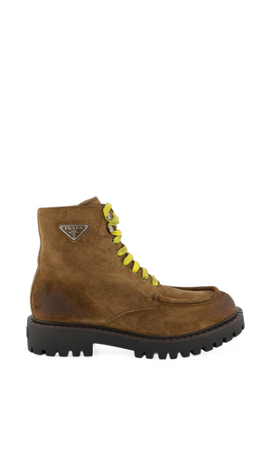 Leather boots
