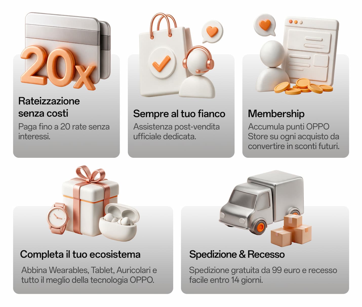 Benefici OPPO Store