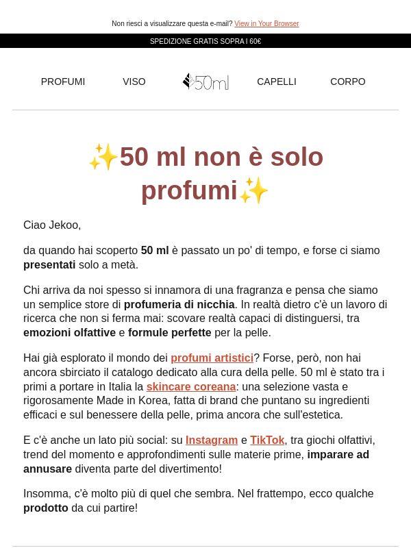 Jekoo, il lato di 50 ml che pochi conoscono ✨