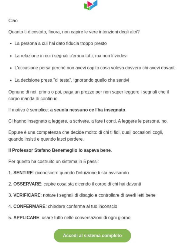 Il prezzo di non saper leggere le persone