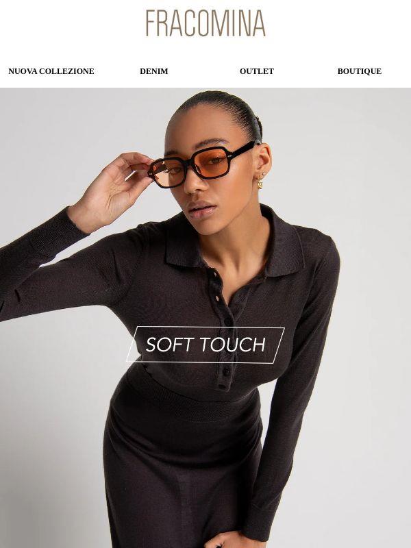 Soft touch, strong style. 🧶✨