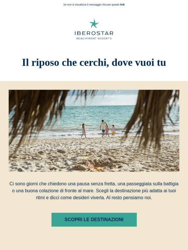 La tua fuga al mare, quando vuoi tu