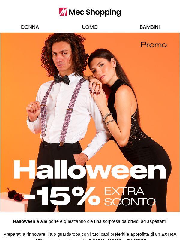 -15% extra sconto! 🎃