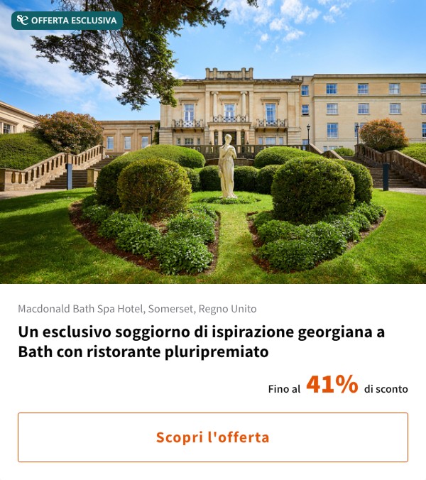 Un esclusivo soggiorno di ispirazione georgiana a Bath con ristorante pluripremiato