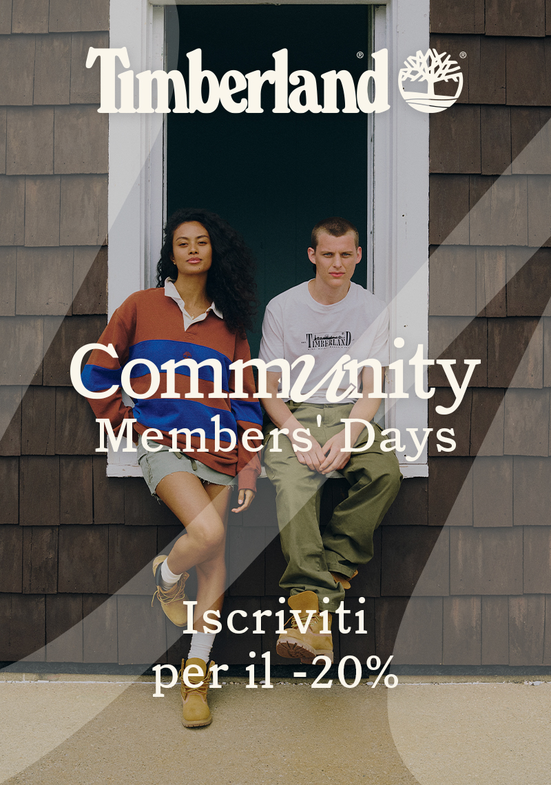 Members' Days Iscriviti per il -20%.