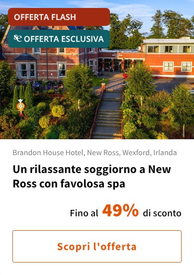 Un rilassante soggiorno a New Ross con favolosa spa