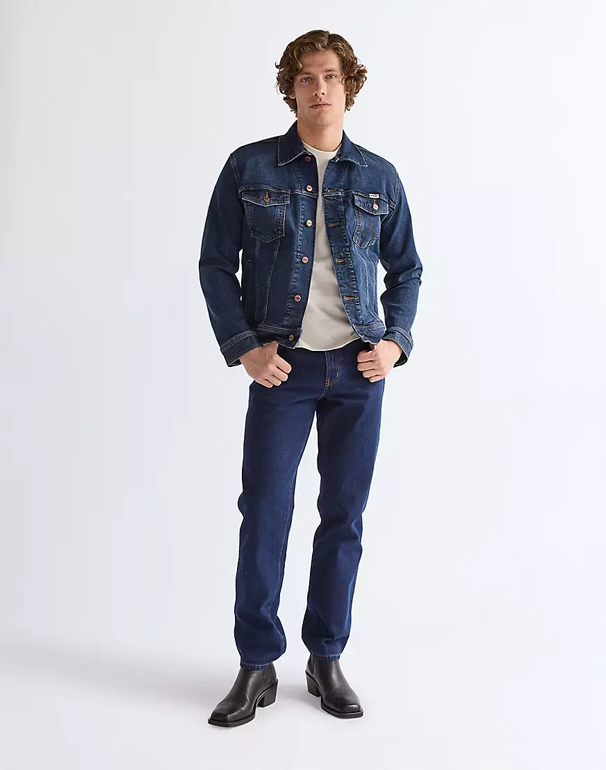 Texas Straight Non Stretch Jean in Darkstone