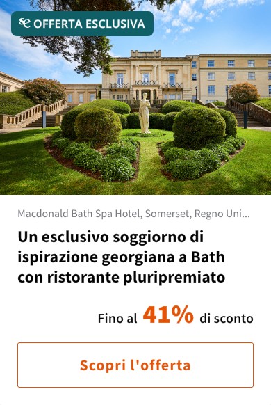 Un esclusivo soggiorno di ispirazione georgiana a Bath con ristorante pluripremiato