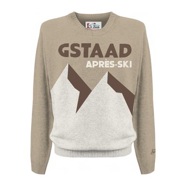 Mc2 Saint Barth — Maglione Heron con ricamo
