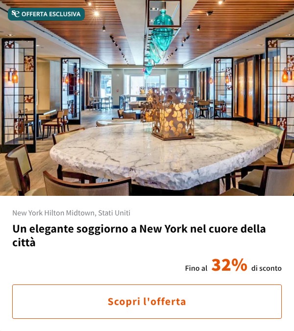 Un elegante soggiorno a New York nel cuore della città