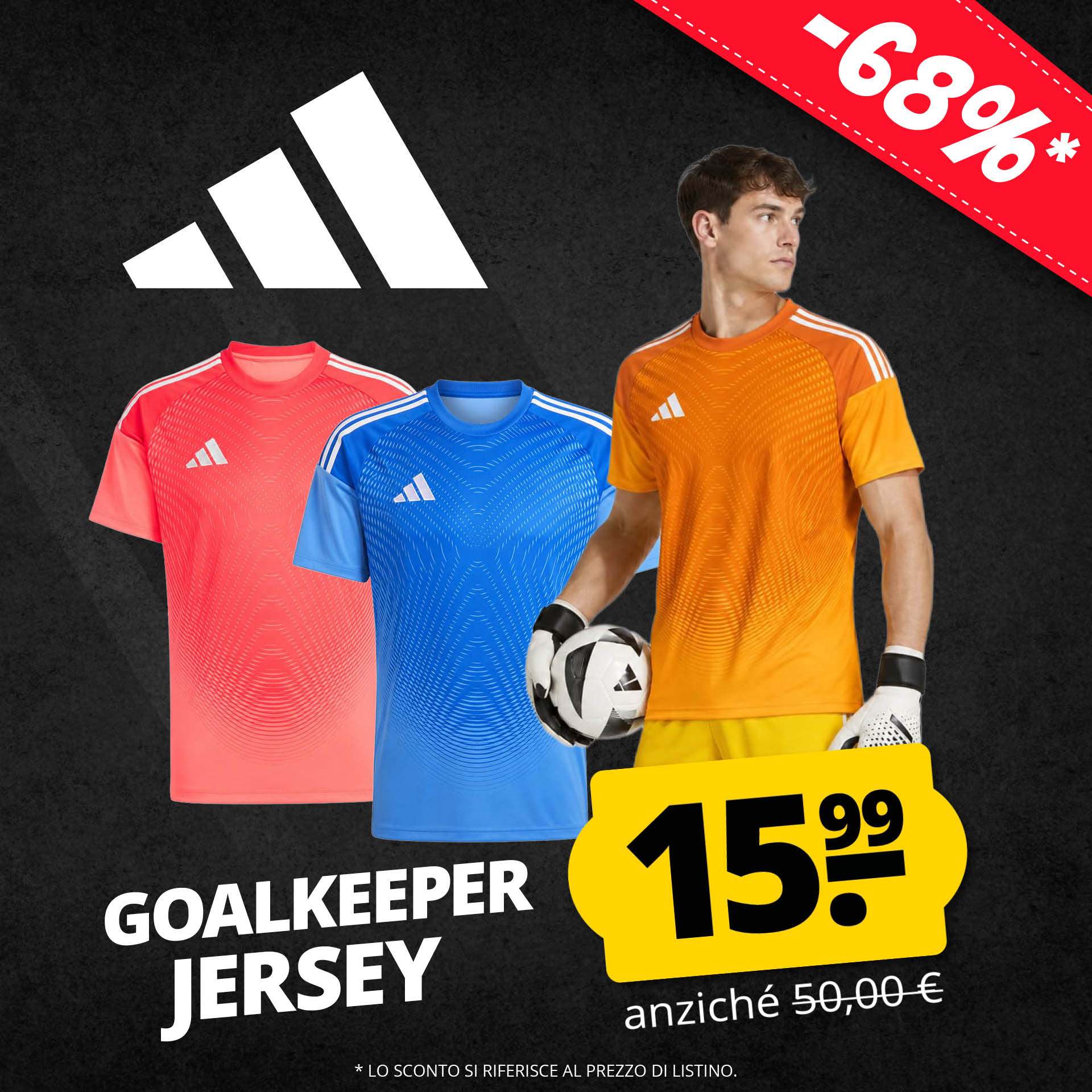 adidas tiro gk competition uomo maglia da portiere