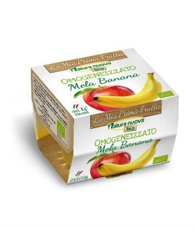 Omogeneizzato Bio Mela Banana 2x100g