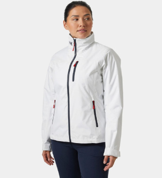 Giacca nautica Crew Midlayer 2.0 bianca