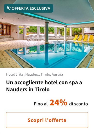 Un accogliente hotel con spa a Nauders in Tirolo