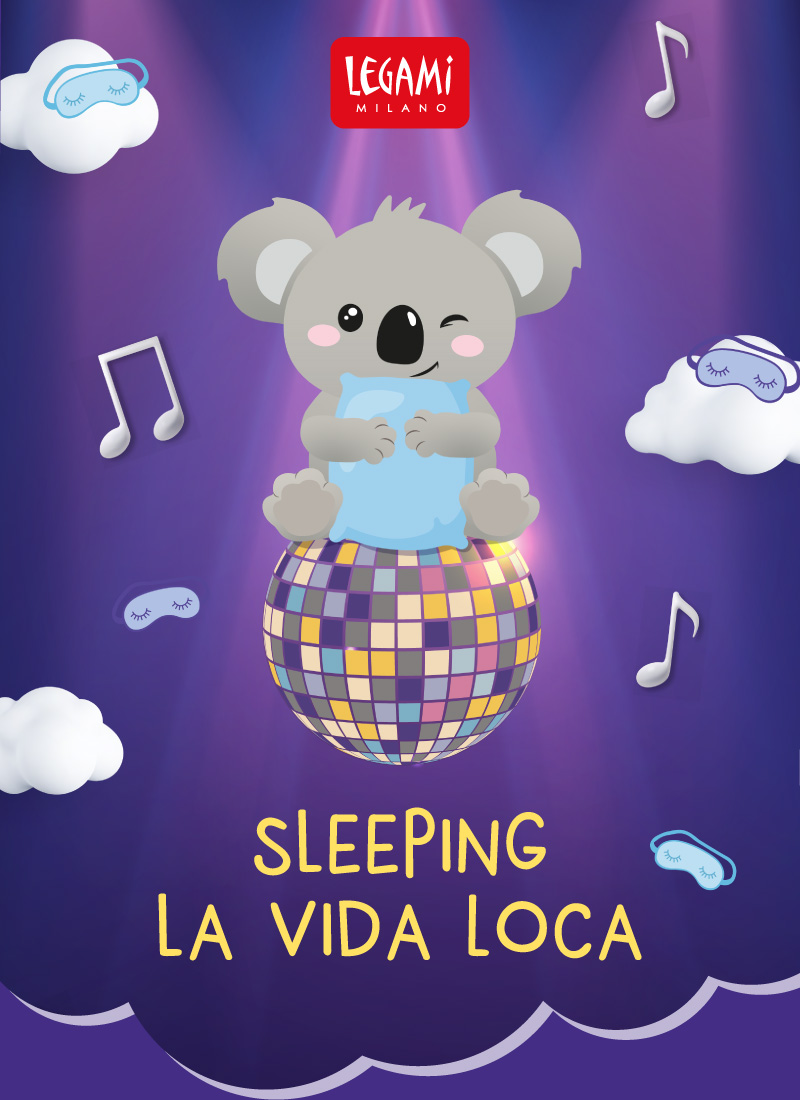 Koala Sleeping la Vida Loca