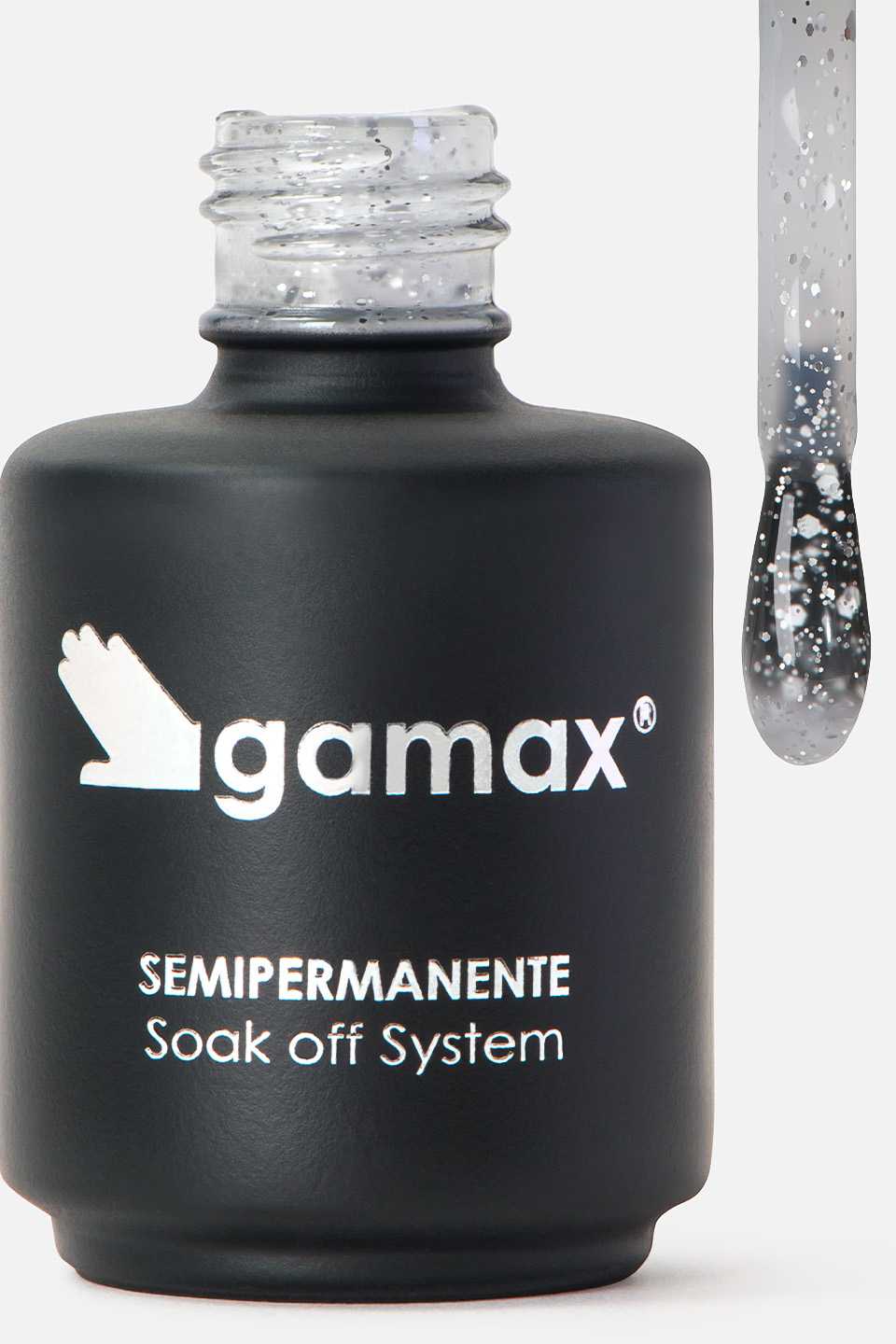 Image of Top Coat opaco argento Galaxy 15 ml